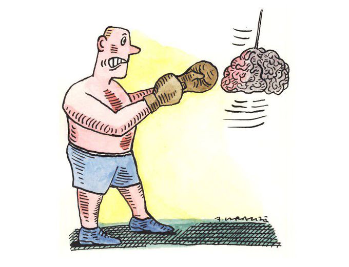 Subdural hemorrhage is most common in this injury