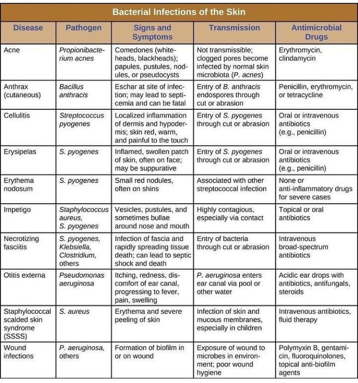 Bacterial Infections of the Skin - MEDizzy