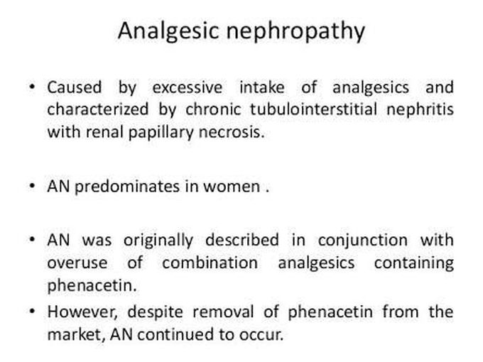 Can lead to Headache , Arthritis , Neurosis ,Proteinuria , Hematuria , Sterile pyuria