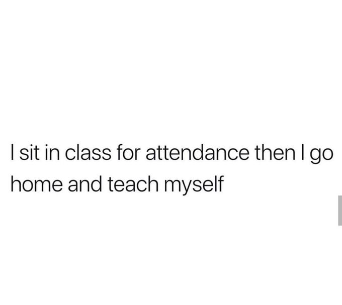80%Attendance 🙄