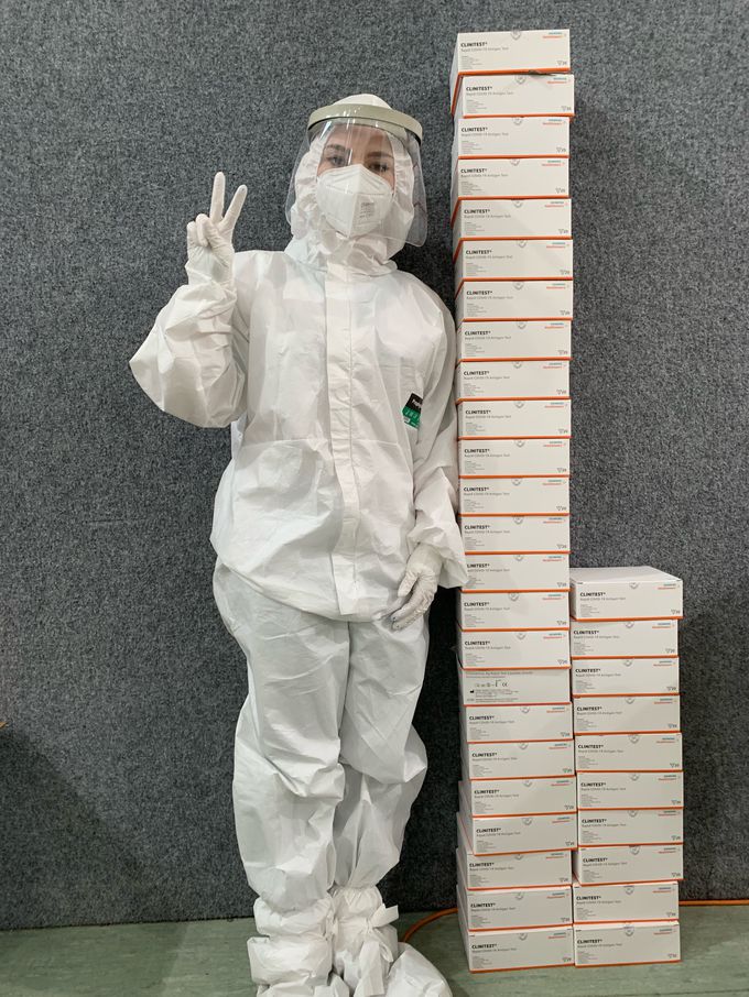 COVID-19 nasopharyngeal swabs