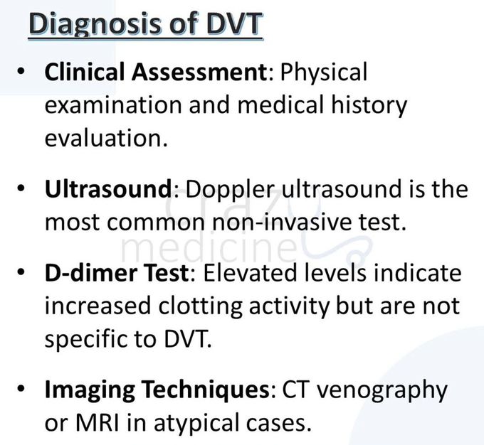 Deep Vein Thrombosis V