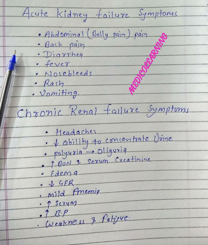 Kidney failure