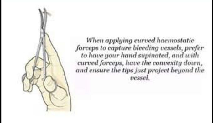 Holding the scalpel