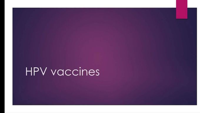 Flashcard- HPV vaccines