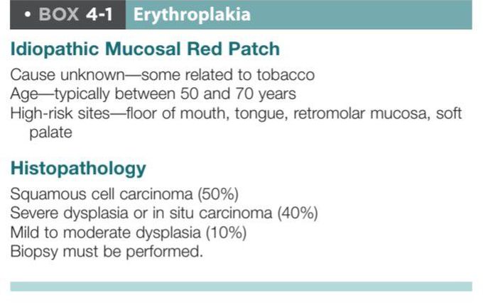 Erythroplakia