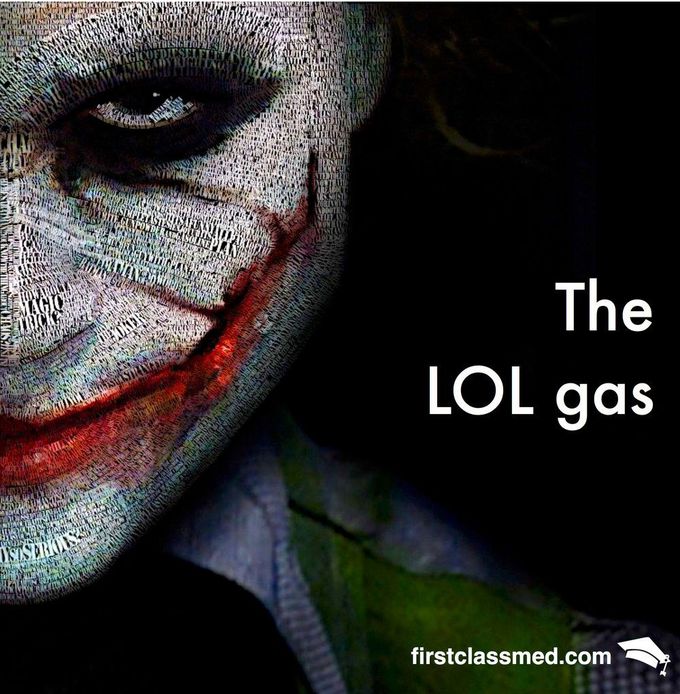The LOL gas - A numbing comedy or an ironic tragedy?