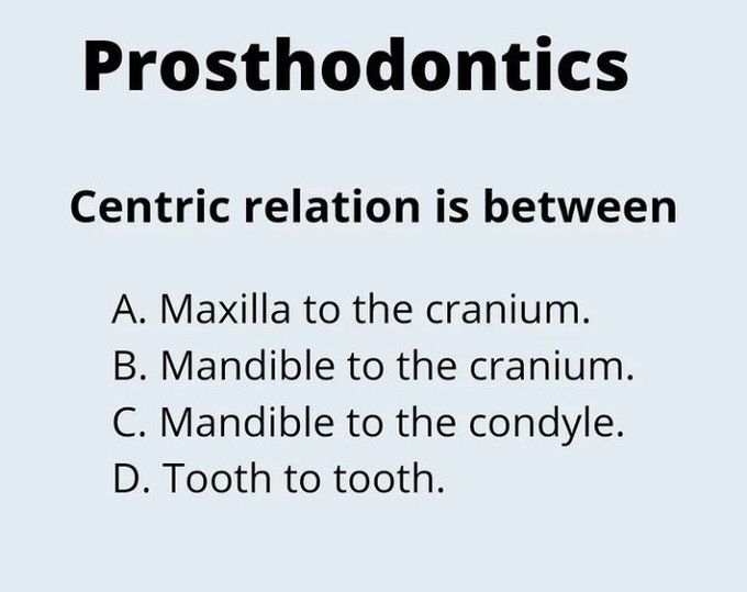 Centric Relation