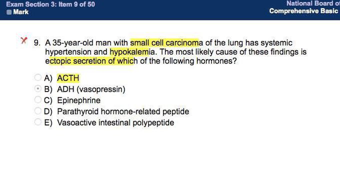 Multiple choice questions