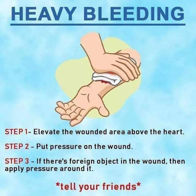 HEAVY BLEEDING   plz comment ur treat ment on this case