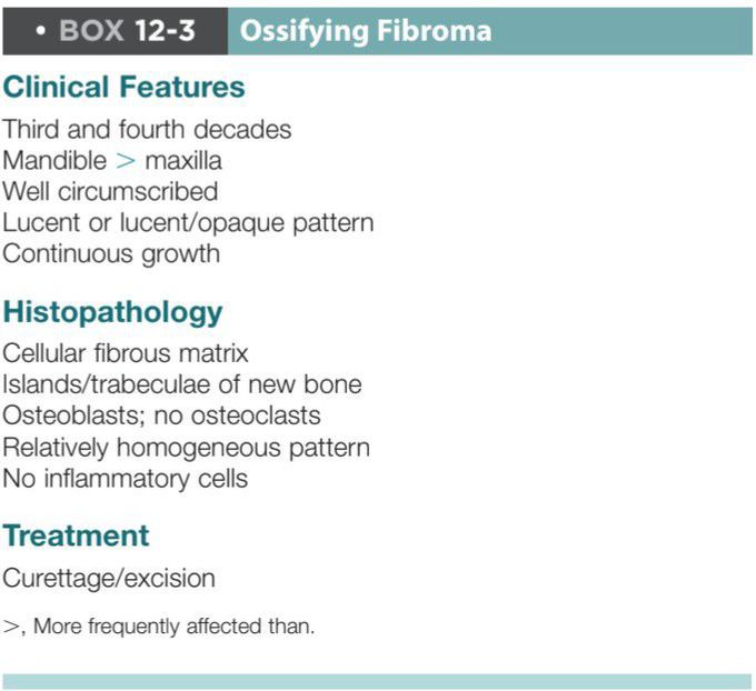 Ossifying fibroma