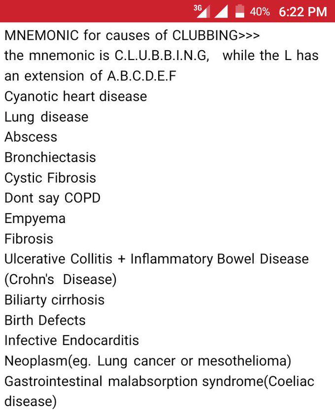 The Mnemonics of digital CLUBBING