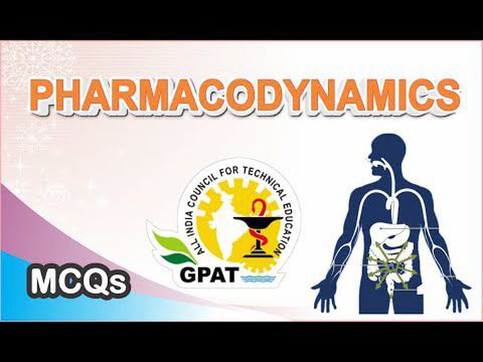 MCQs related to pharmacodynamics