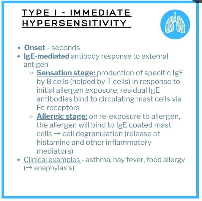 Type I Hypersensitivity