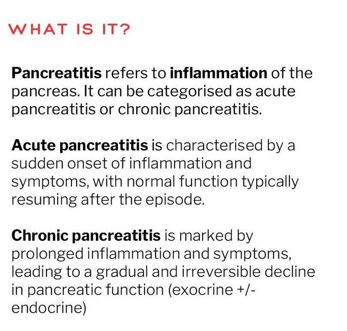 Pancreatitis I