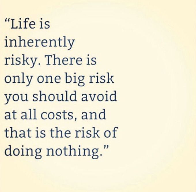 Take that risk