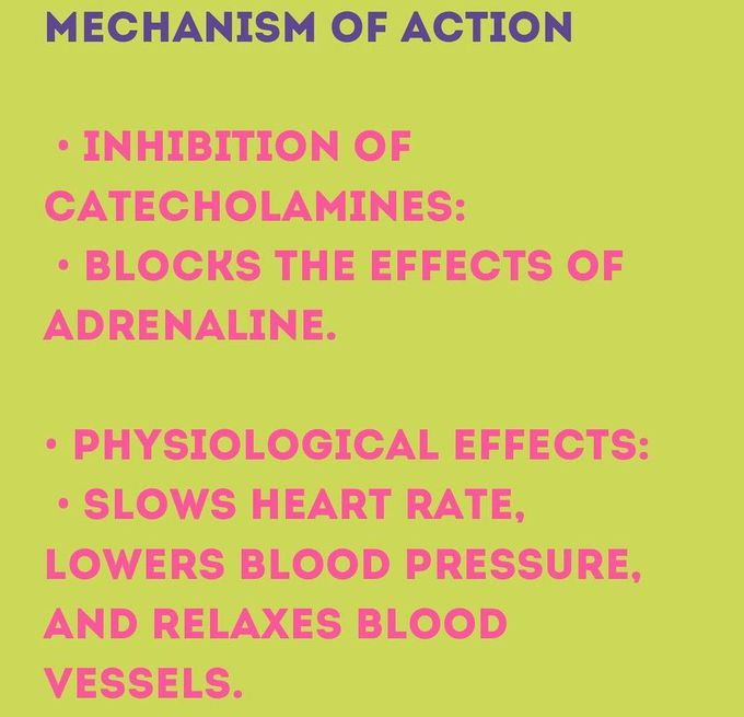 Beta Blockers III