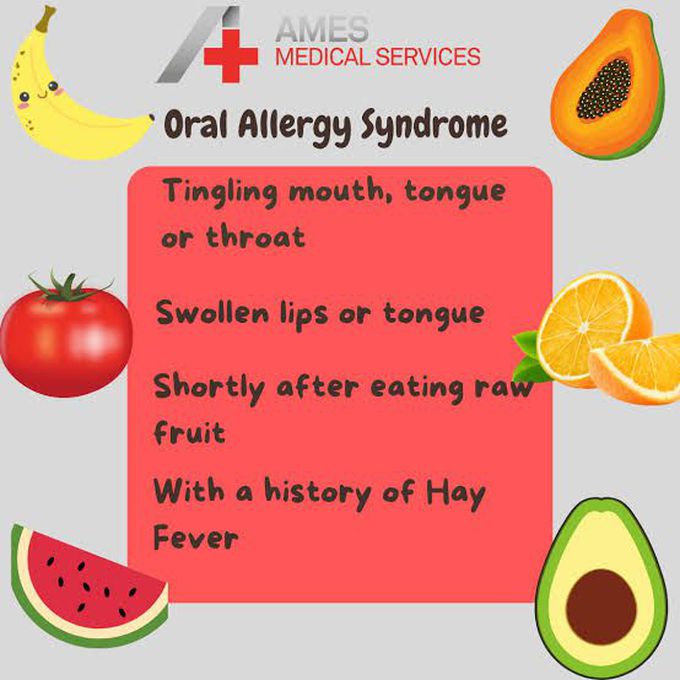 Diagnosis of fruit allergy