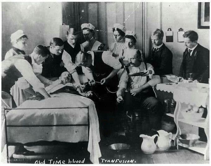 Direct transfusion...1870
