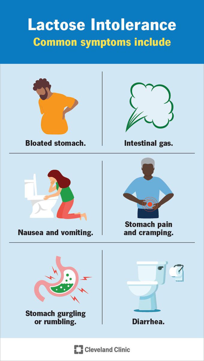 Risk factors of lactose intolerence