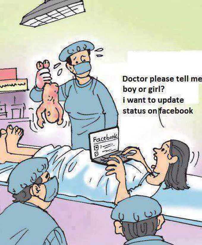 Giving birth nowadays