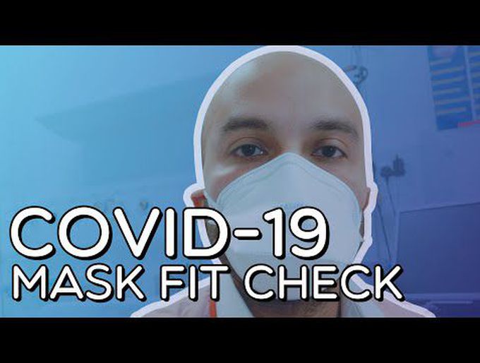 Coronavirus - mask fit video