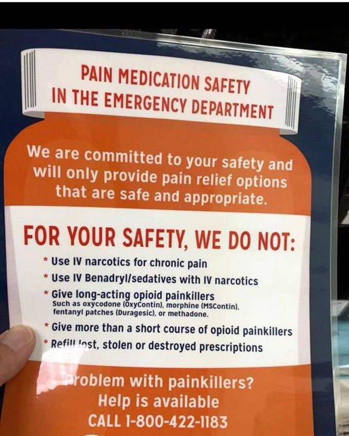 ED's with this policy.