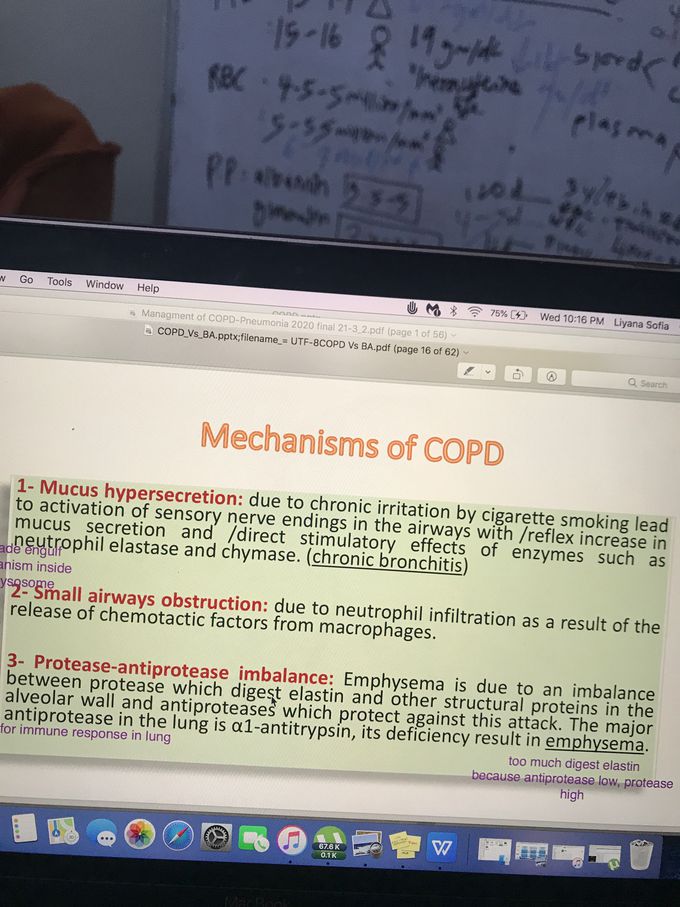 Copd mechanism