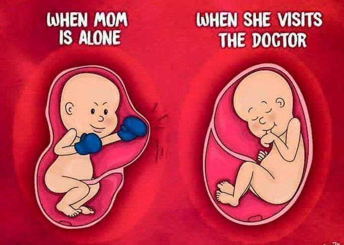 clever baby😁