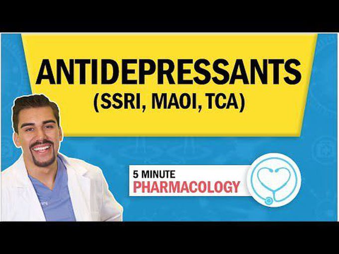 Antidepressants pharmacology