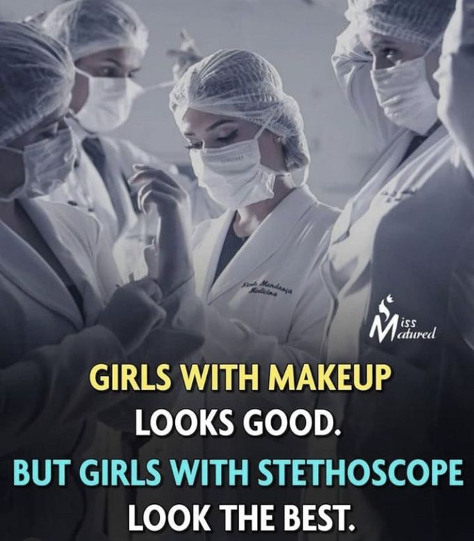 Girls with stethoscope look the best 🩺🥼👩🏻‍⚕️