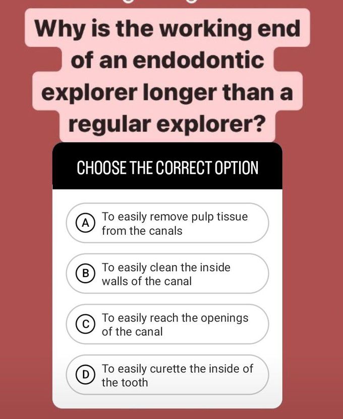 Endodontic Explorer