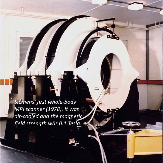 Siemens first whole-body MRI scanner (1978)