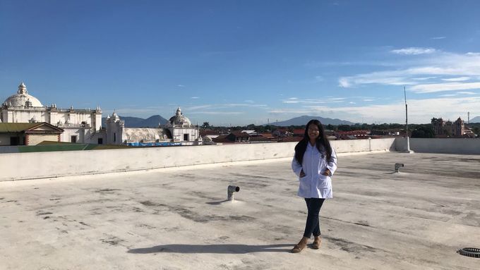 View from Leon, Nicaragua Hospital.