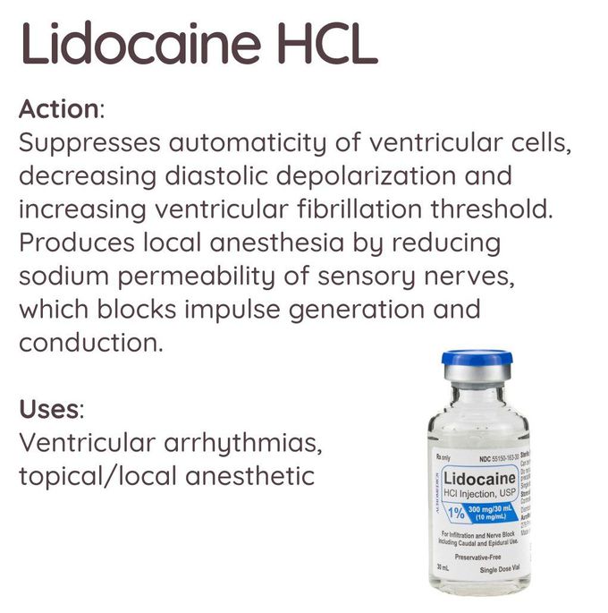 Lidocaine HCl