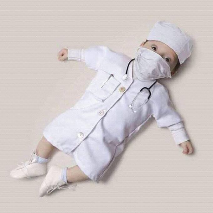 Cute future doctor