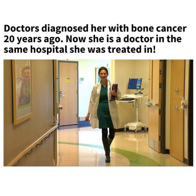 Doctors diagnosed her with bone cancer more than 20 years ago, and now she’s back in the very place that saved her life. This is the story of Dr. Jen Pratt.
She still has a scrap book chronicling her battle with cancer. She underwent chemotherapy for a year and had surgery to remove the tumour in her leg. Around that time, Jen at just 11 years old figured out what she wanted to do when she grew up. “I wanted to give back and support other families the way that I felt so supported, from that point on I knew that I wanted to go into medicine,” she said.
So now Jen is Dr. Pratt. Not only that, she cares for kids in the same hospital Children’s St. Paul where she was diagnosed and treated. “It’s really incredible to be able to walk down these halls and feel like I’m delivering the care that I felt so impacted by as a child,” she said. “And honestly, it’s a privilege to be able to work here. I love it. I love my job.”