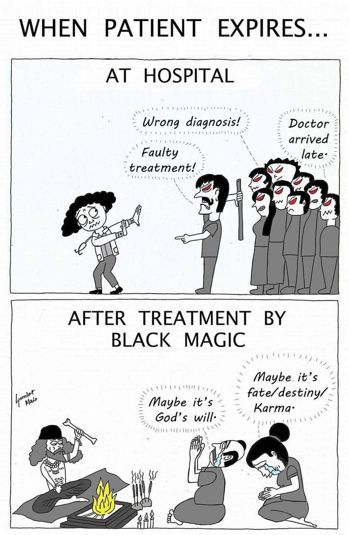 Medicine &" magic"