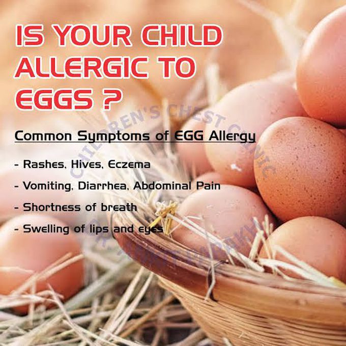 Causes of egg allergy