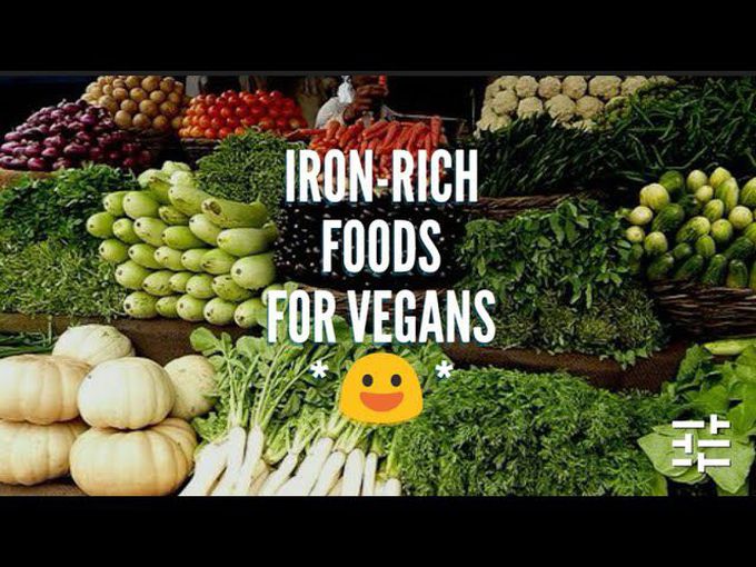 Iron Rich Foods for vegans and paleo. #vegans #vegan diet #vegan foods #weighloss #paleo diet