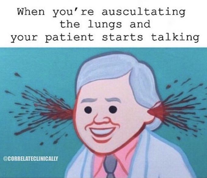 Lung Auscultation humor