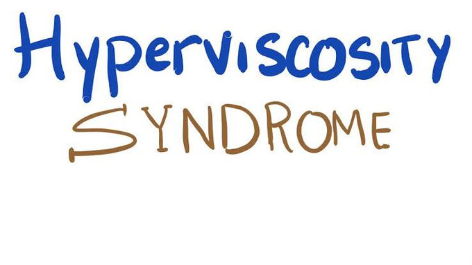 What is hyperviscosity syndrome?