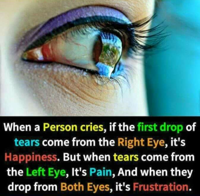 Amazing tears!!