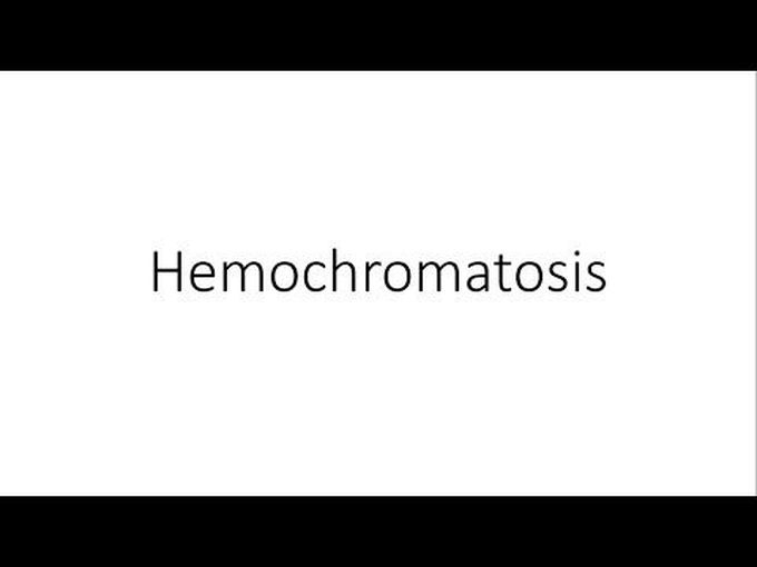 Hemochromatosis-Simplified explanation
